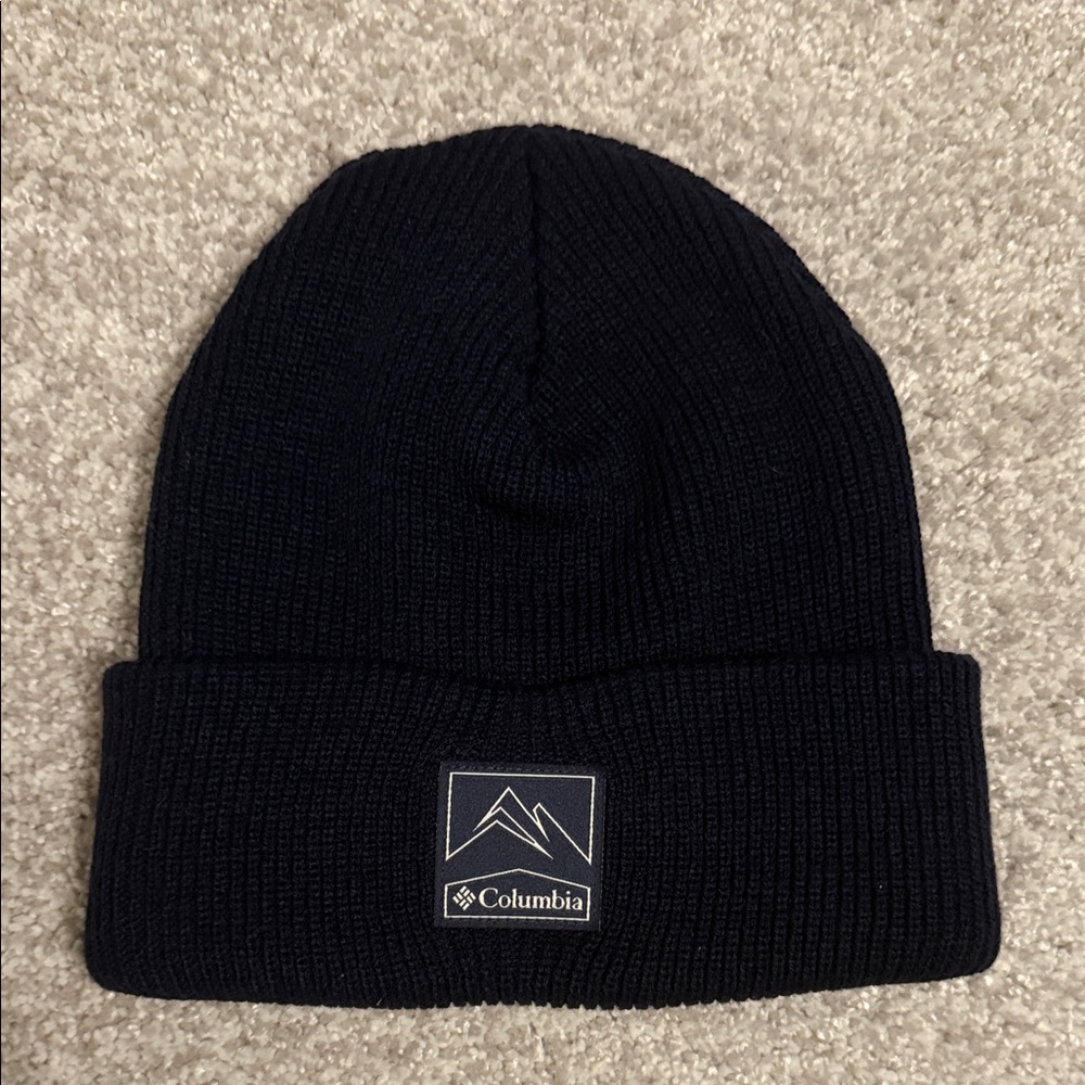 Columbia navy blue/black beanie